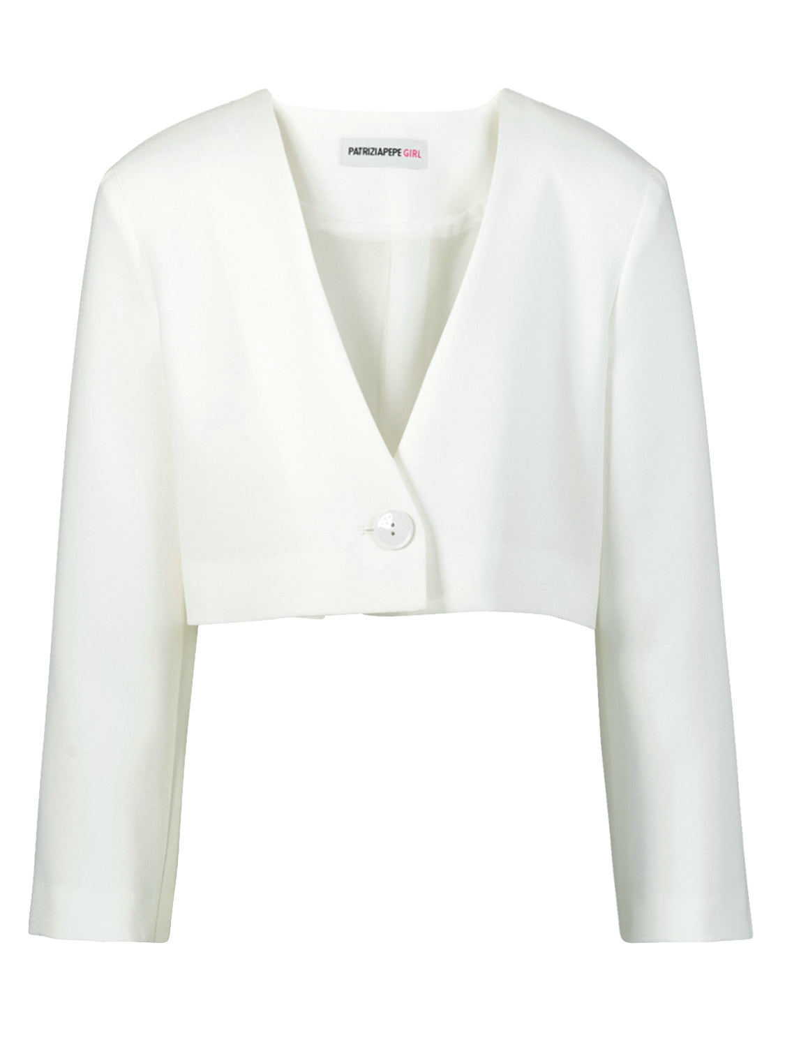 PATRIZIA PEPE GIRL Kids Blazers White in White 1708438791-6902436008-1.jpg | NICKIS.com