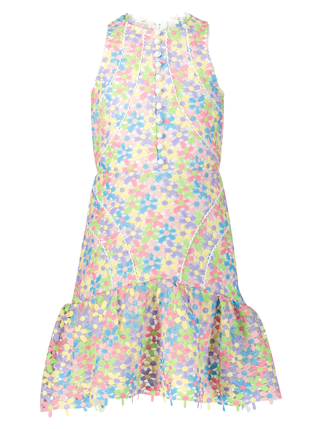 MARLO Kids dress Giselle Multicoloured in Multicoloured 1708438796-6902864931-1.jpg | NICKIS.com