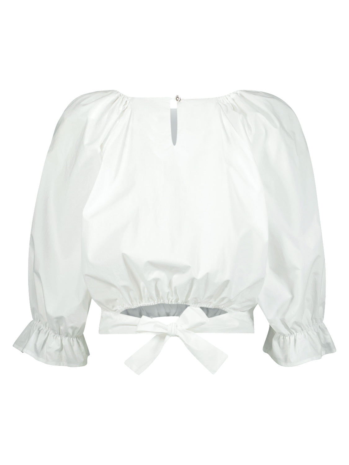 PATRIZIA PEPE GIRL Kids blouse White in White 1708438852-6909948730-4.jpg | NICKIS.com