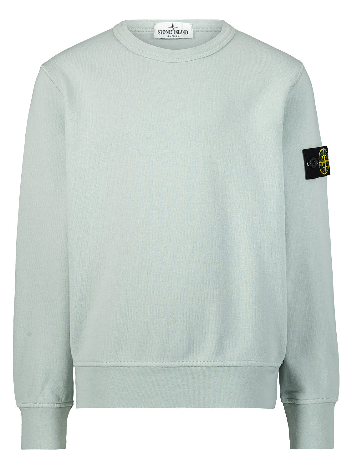 STONE ISLAND JUNIOR Kids Sweatshirt Mint Green in Mint Green 1708704159-6901278394-1.jpg | NICKIS.com