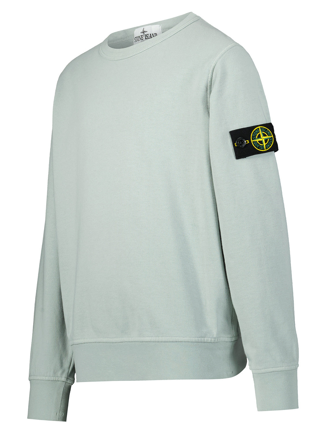 STONE ISLAND JUNIOR Kids Sweatshirt Mint Green in Mint Green 1708704159-6901278394-4.jpg | NICKIS.com