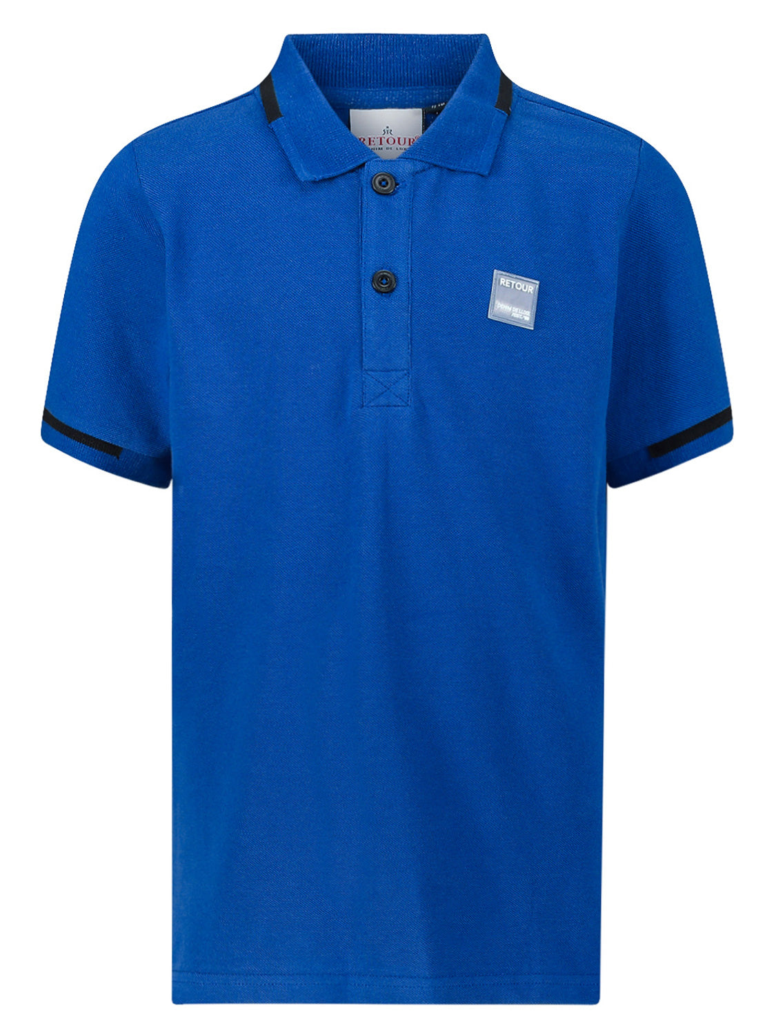 Retour Jeans Kids Polo Shirt Lucas Blue in Blue 1709561680-6909699947-1.jpg | NICKIS.com