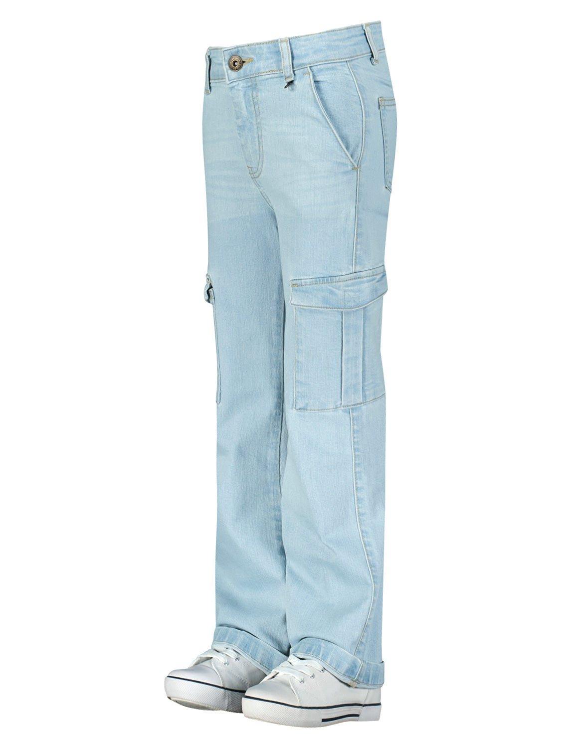 Retour Jeans Kids Cargo Trousers Luus Blue in Blue 1710237654-6900000509-6.jpg | NICKIS.com