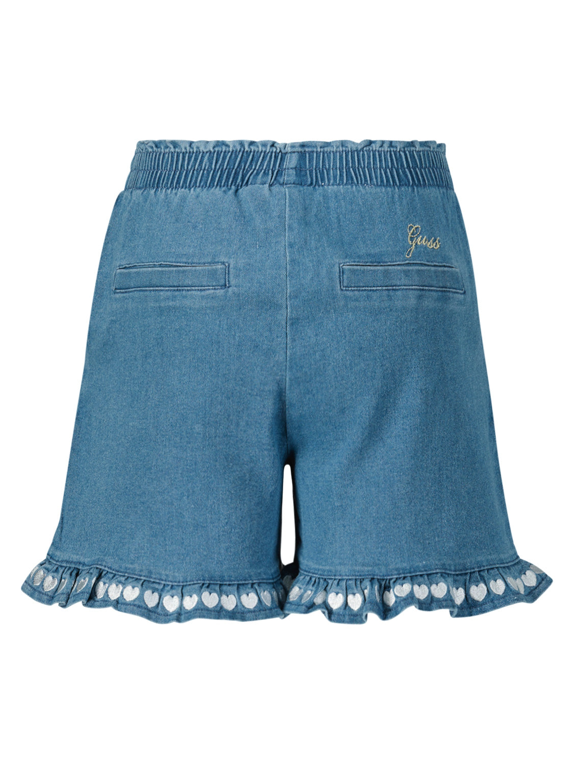 Guess Kids Shorts Blue in Blue 1710237768-6907879909-5.jpg | NICKIS.com