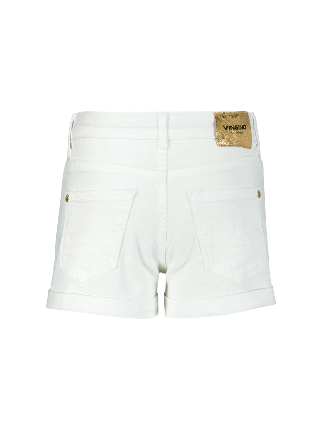 Vingino Kids Shorts Damara White in White 1710237854-6901229510-5.jpg | NICKIS.com