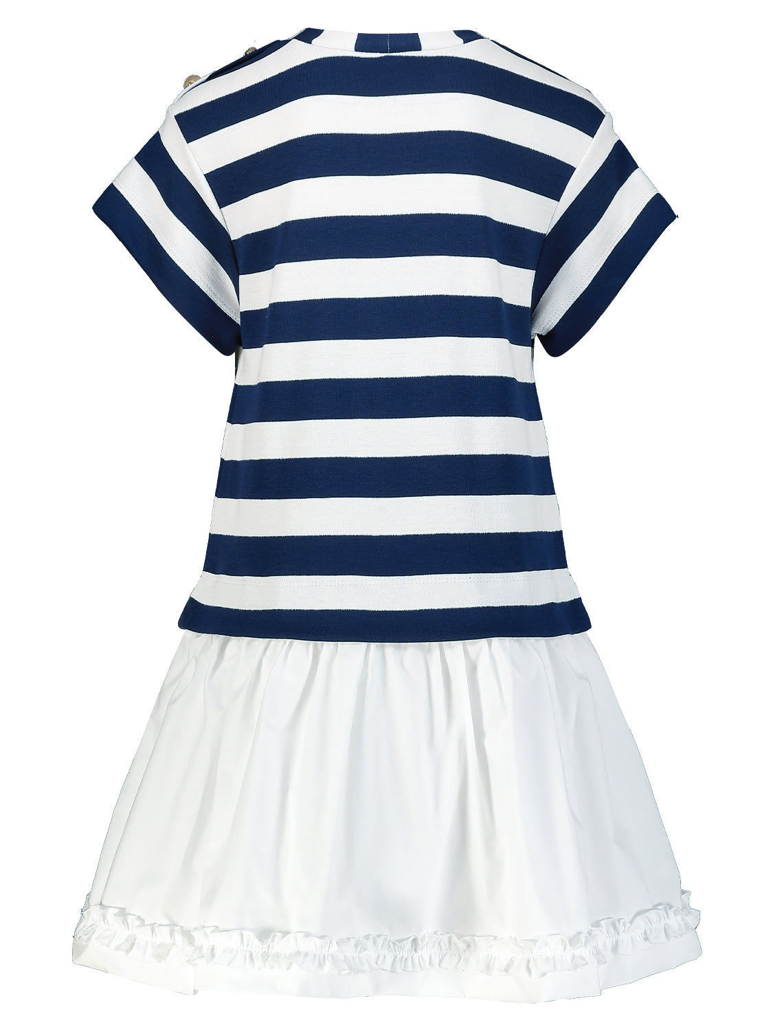 Monnalisa Kids dress White in White 1710504706-6906722577-4.jpg | NICKIS.com