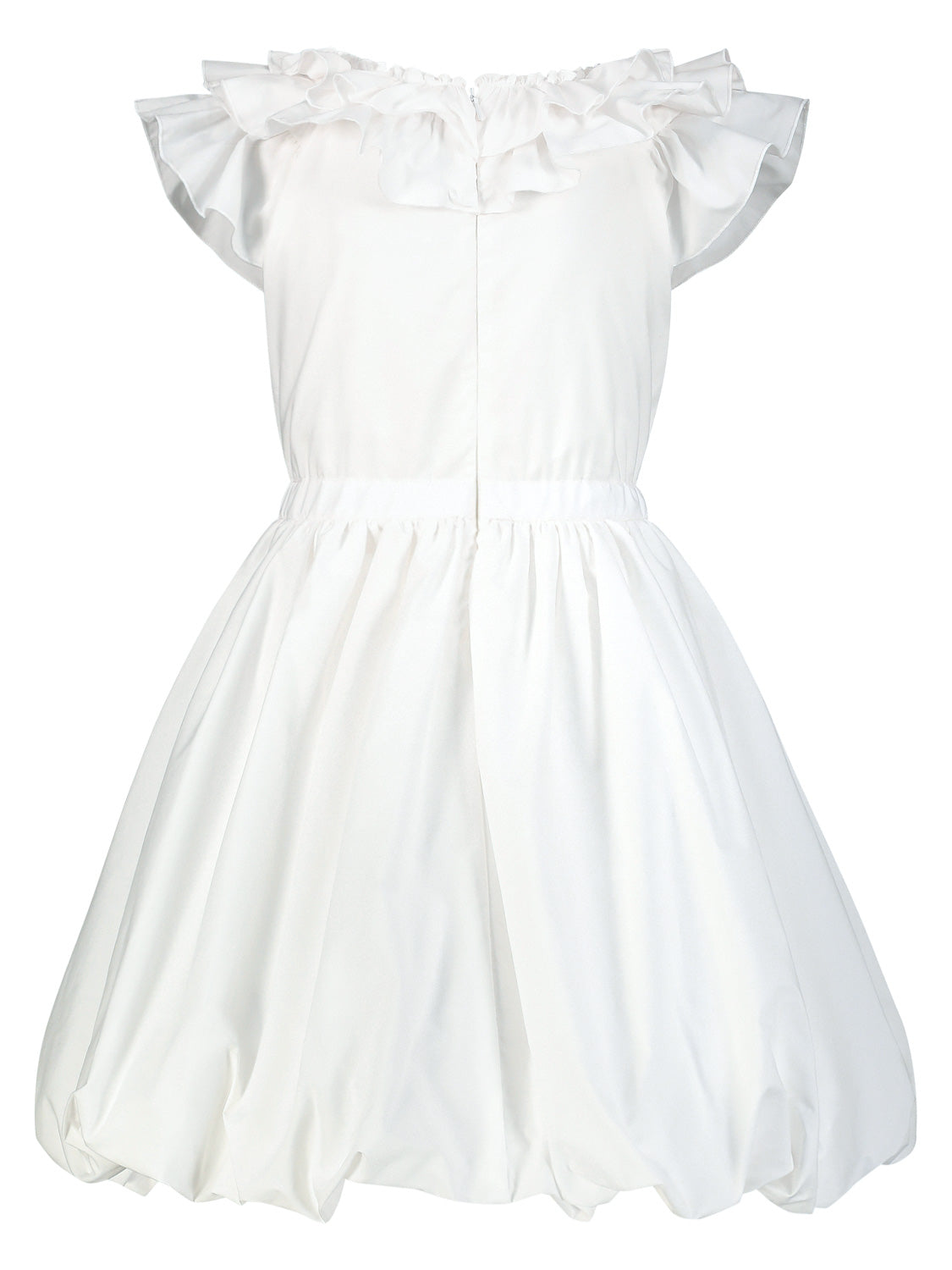 Monnalisa Kids dress White in White 1710504718-6907929956-5.jpg | NICKIS.com