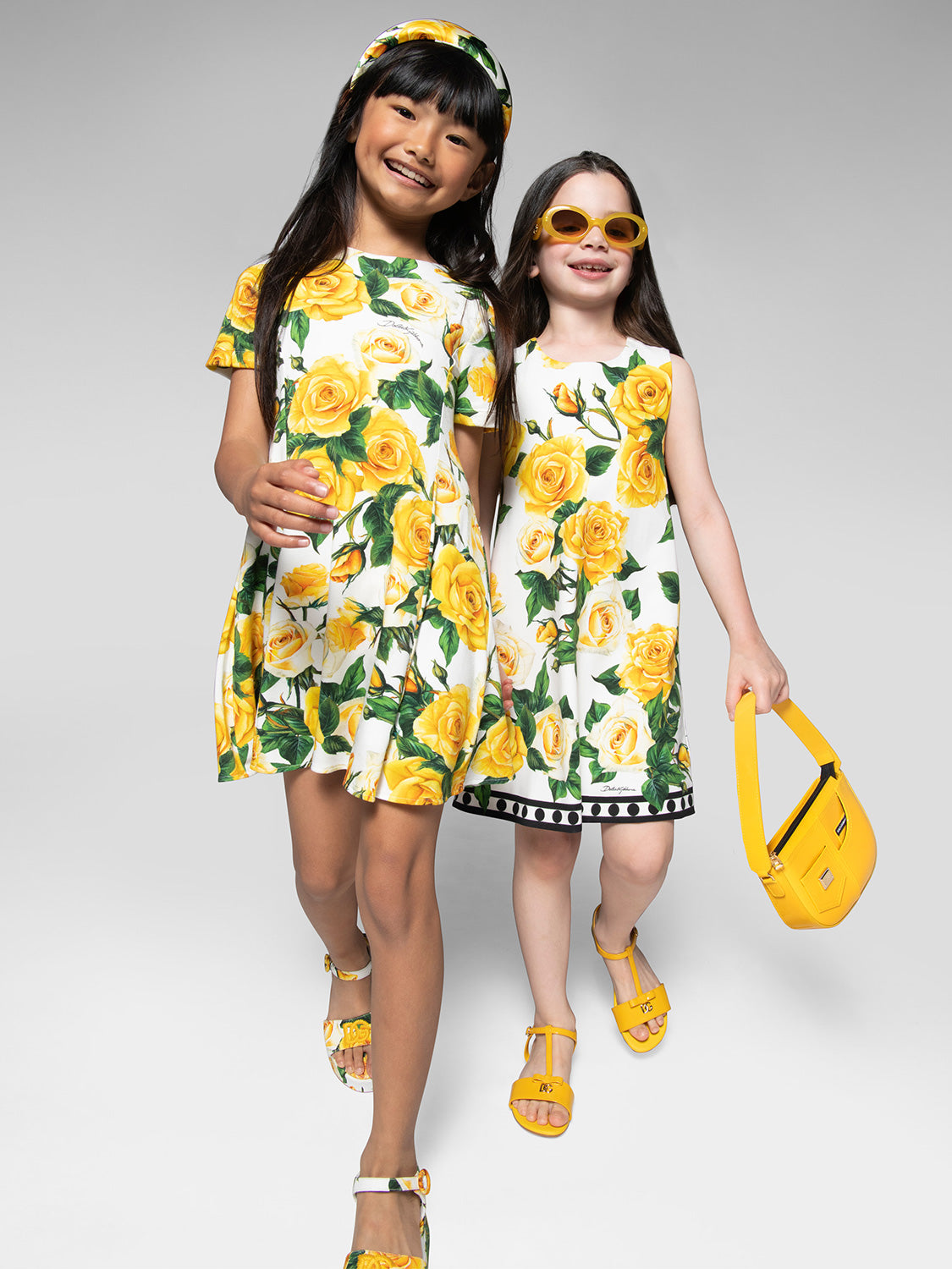 Dolce & Gabbana Kids dress Yellow in Yellow 1710839593-6909925368-2.jpg | NICKIS.com