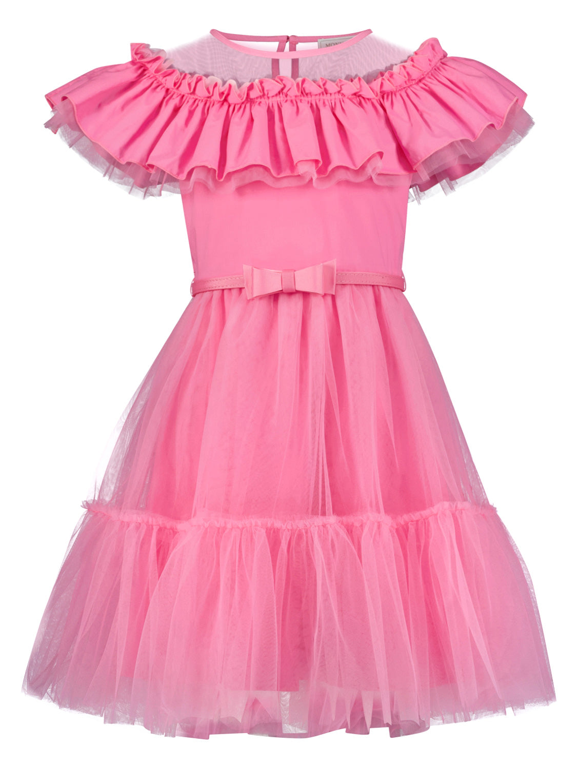 Monnalisa Kids dress Fuchsia in Fuchsia 1711018123-6903506976-1.jpg | NICKIS.com