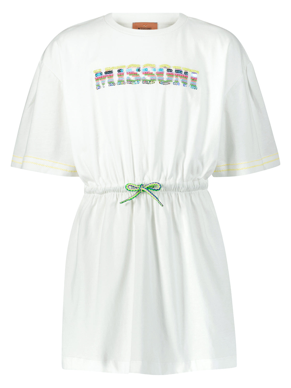 MISSONI Kids dress White in White 1711018150-6906301880-1.jpg | NICKIS.com