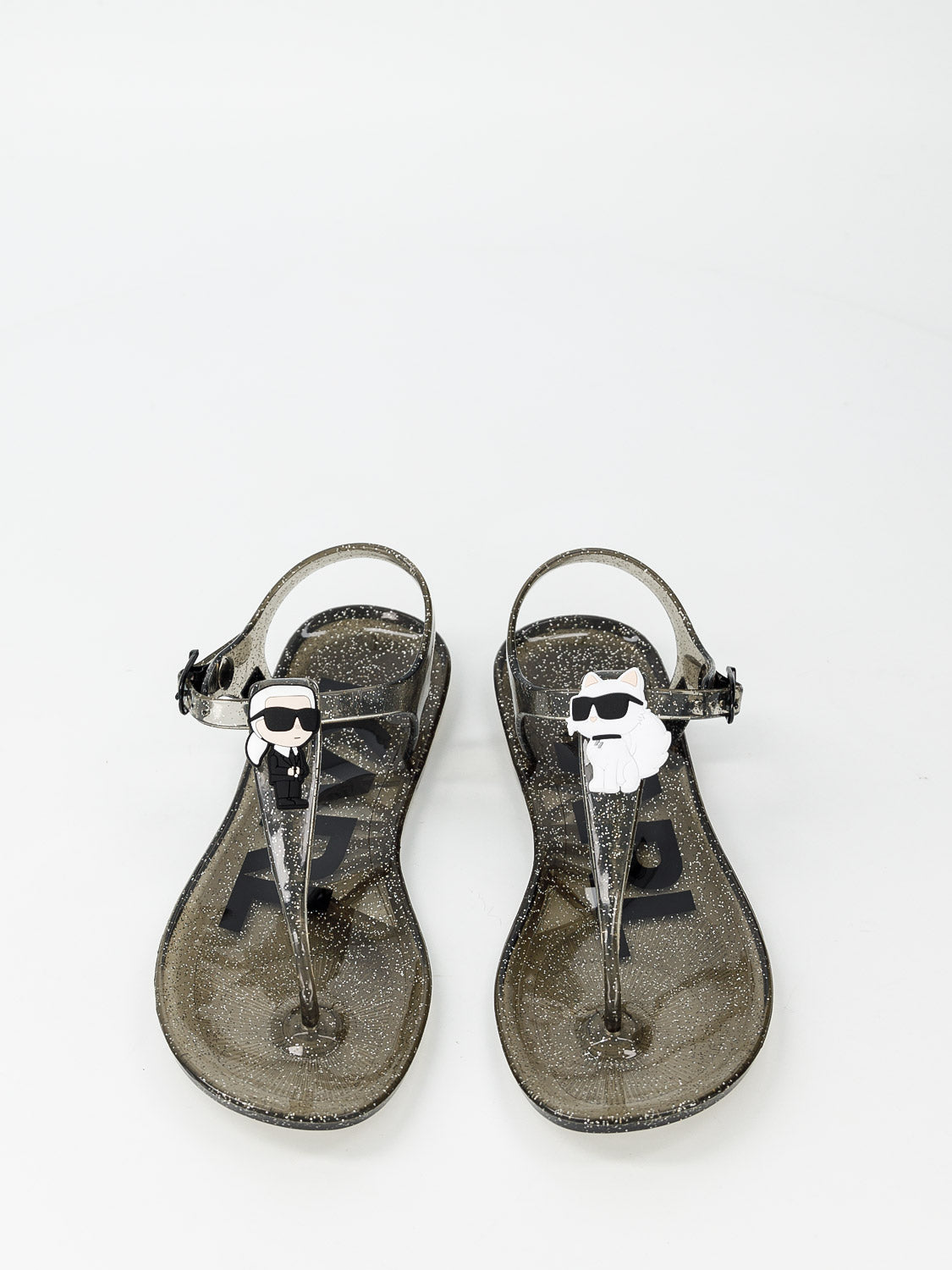 Karl Lagerfeld Kids sandals Anthracite Grey in Anthracite Grey 1711039431-6905174135-4.jpg | NICKIS.com