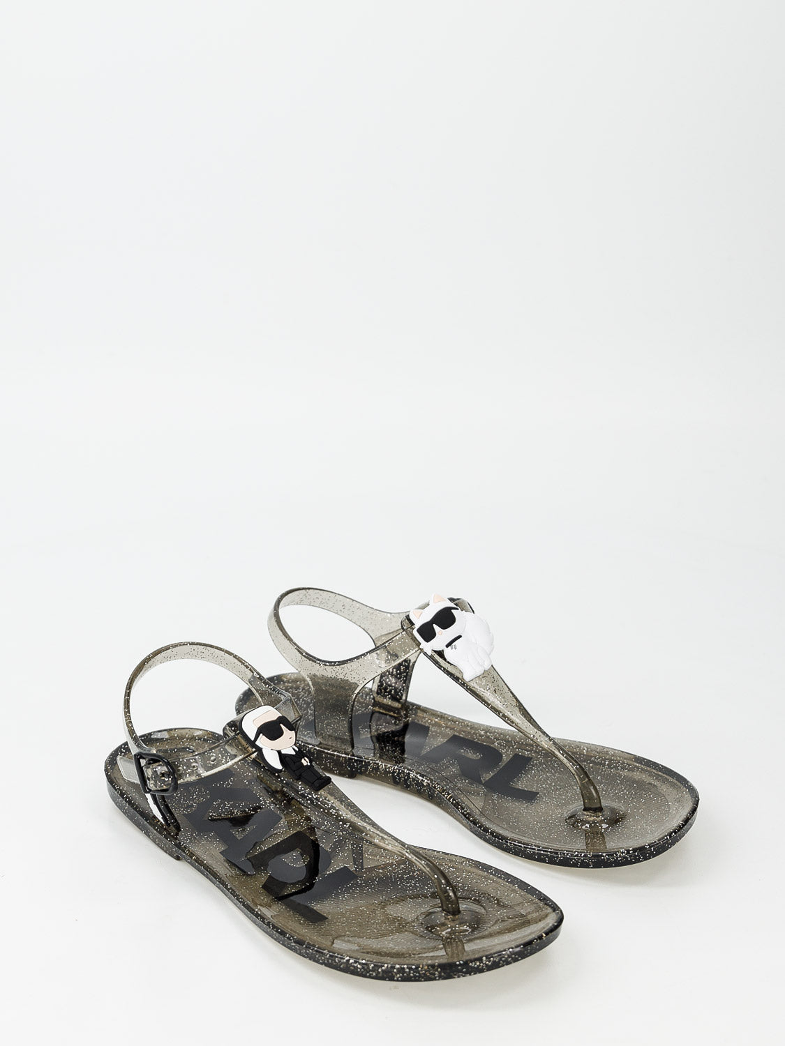 Karl Lagerfeld Kids sandals Anthracite Grey in Anthracite Grey 1711039431-6905174135-5.jpg | NICKIS.com