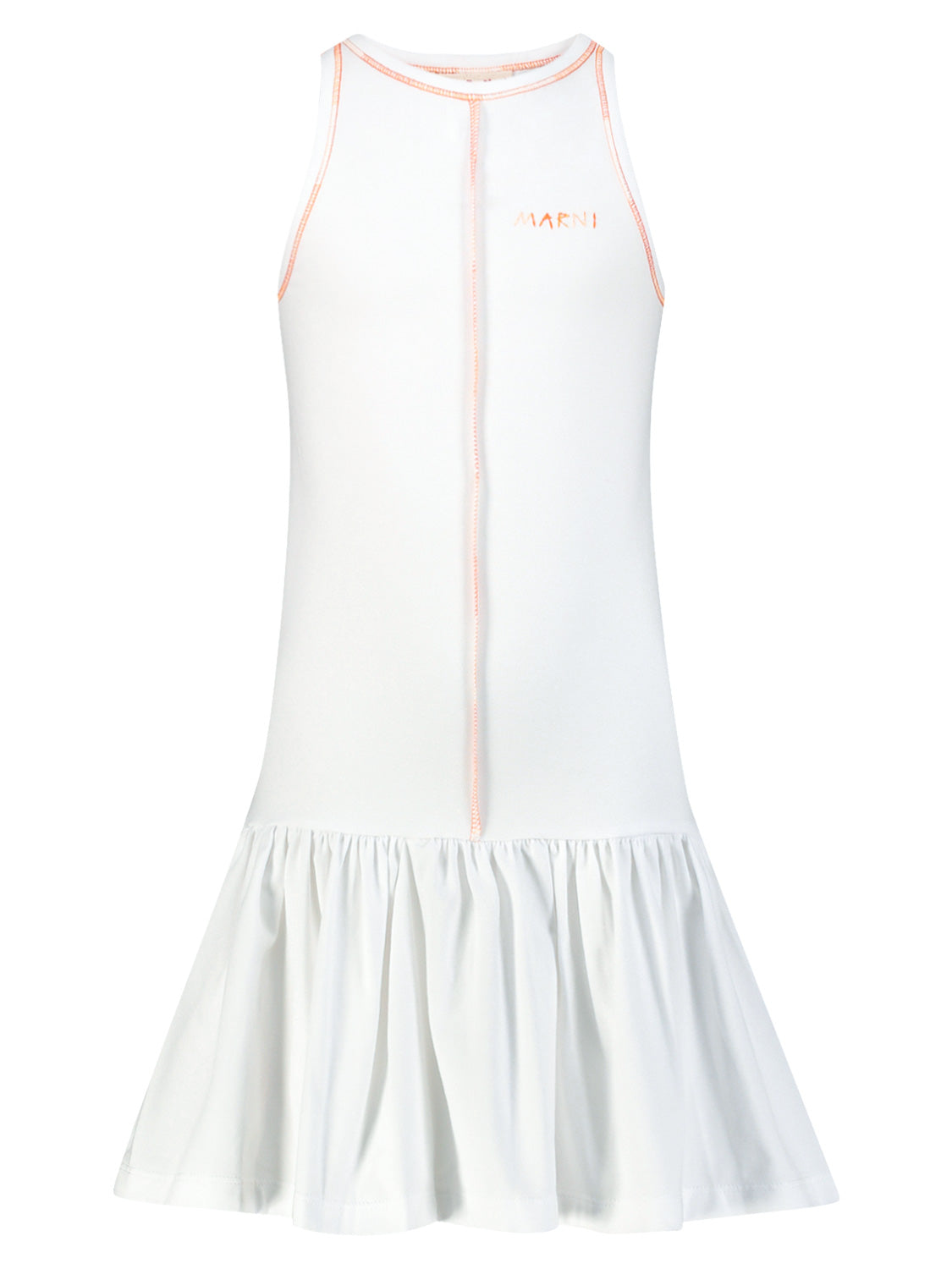 Marni Kids dress White in White 1711126903-6900610608-1.jpg | NICKIS.com