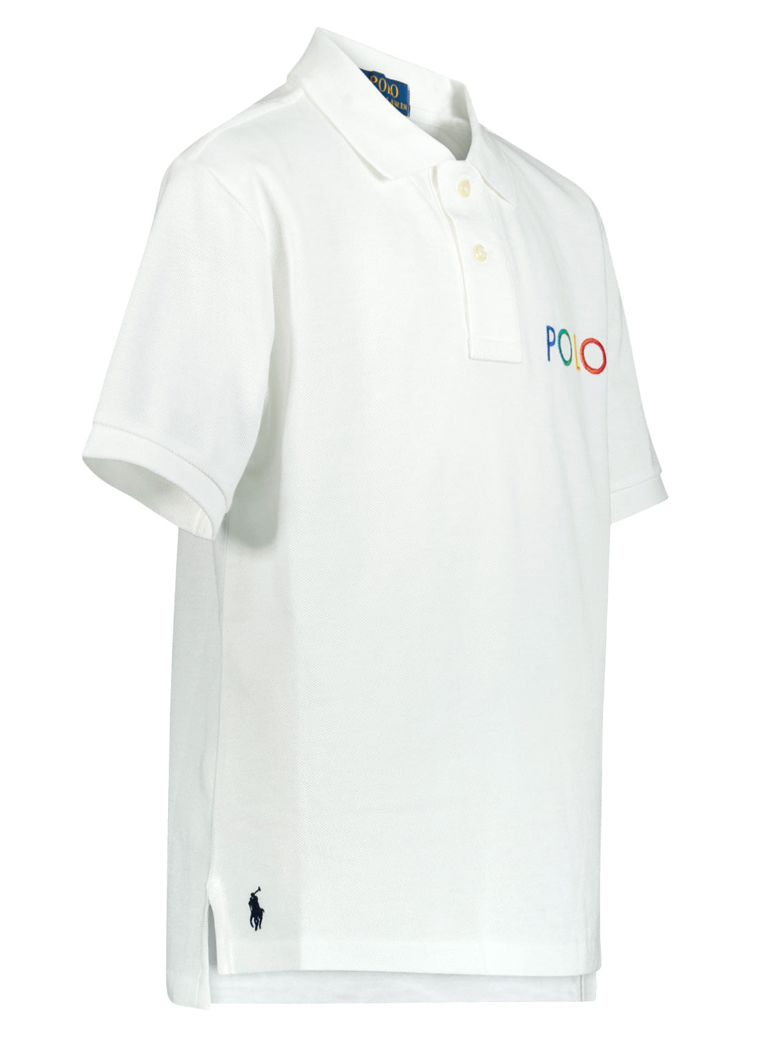 Polo Ralph Lauren Kids Polo Shirt White in White 1711362903-6908326354-5.jpg | NICKIS.com