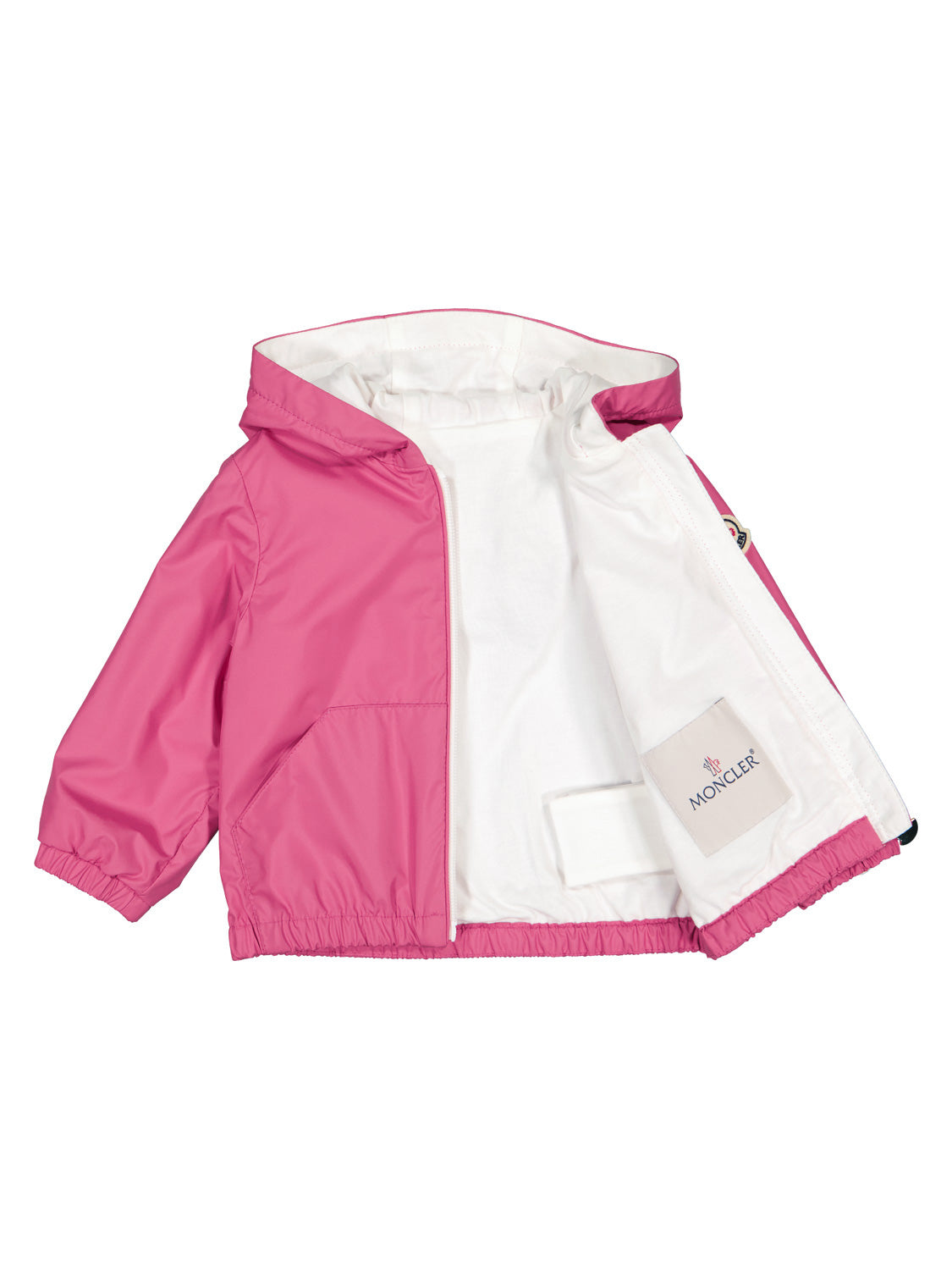 Moncler Enfant Kids jacket Evanthe Fuchsia in Fuchsia 1711462125-6900000049-5.jpg | NICKIS.com