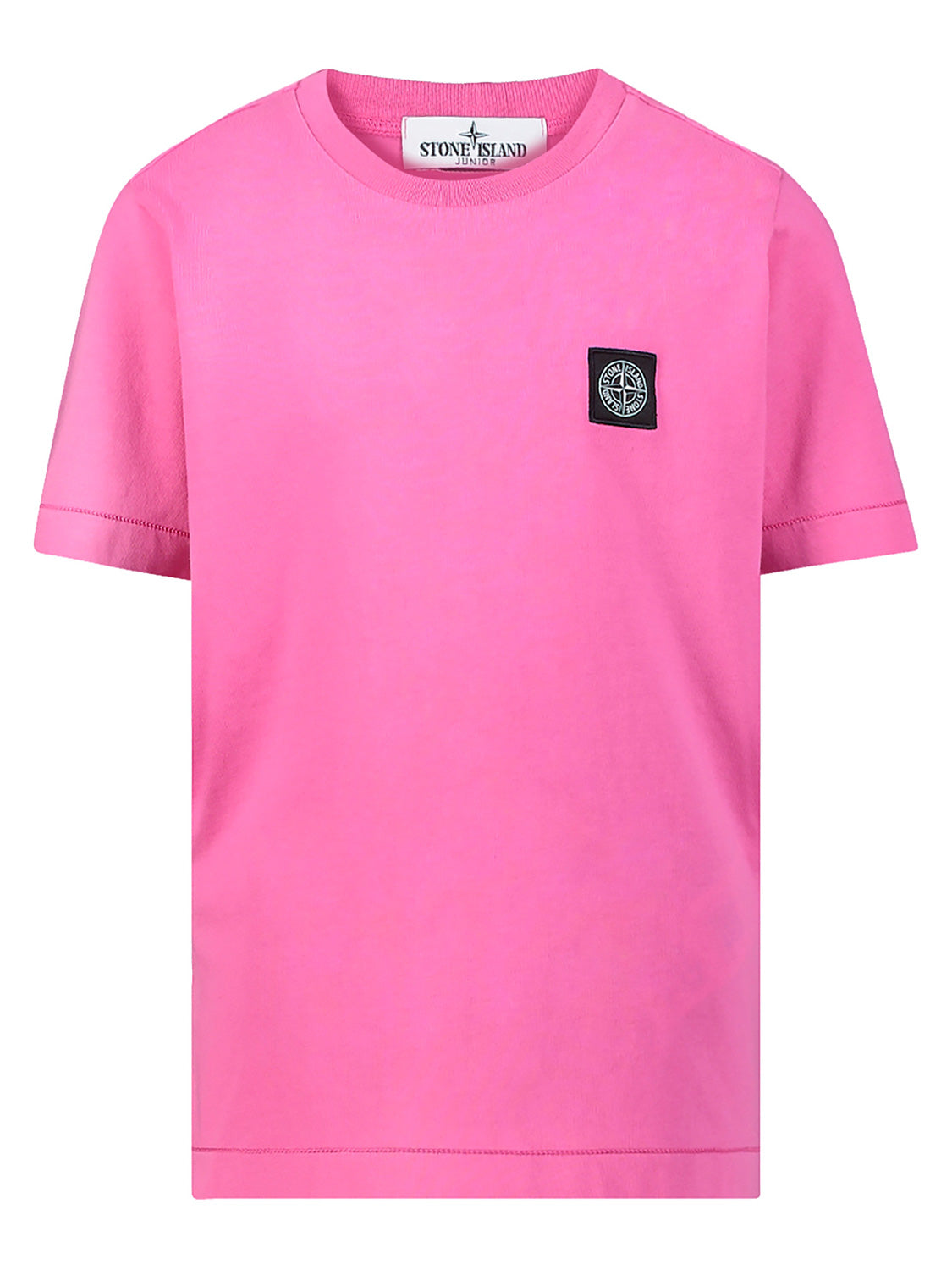 STONE ISLAND JUNIOR Kids t-shirt Fuchsia in Fuchsia 1712038494-6909348353-1.jpg | NICKIS.com