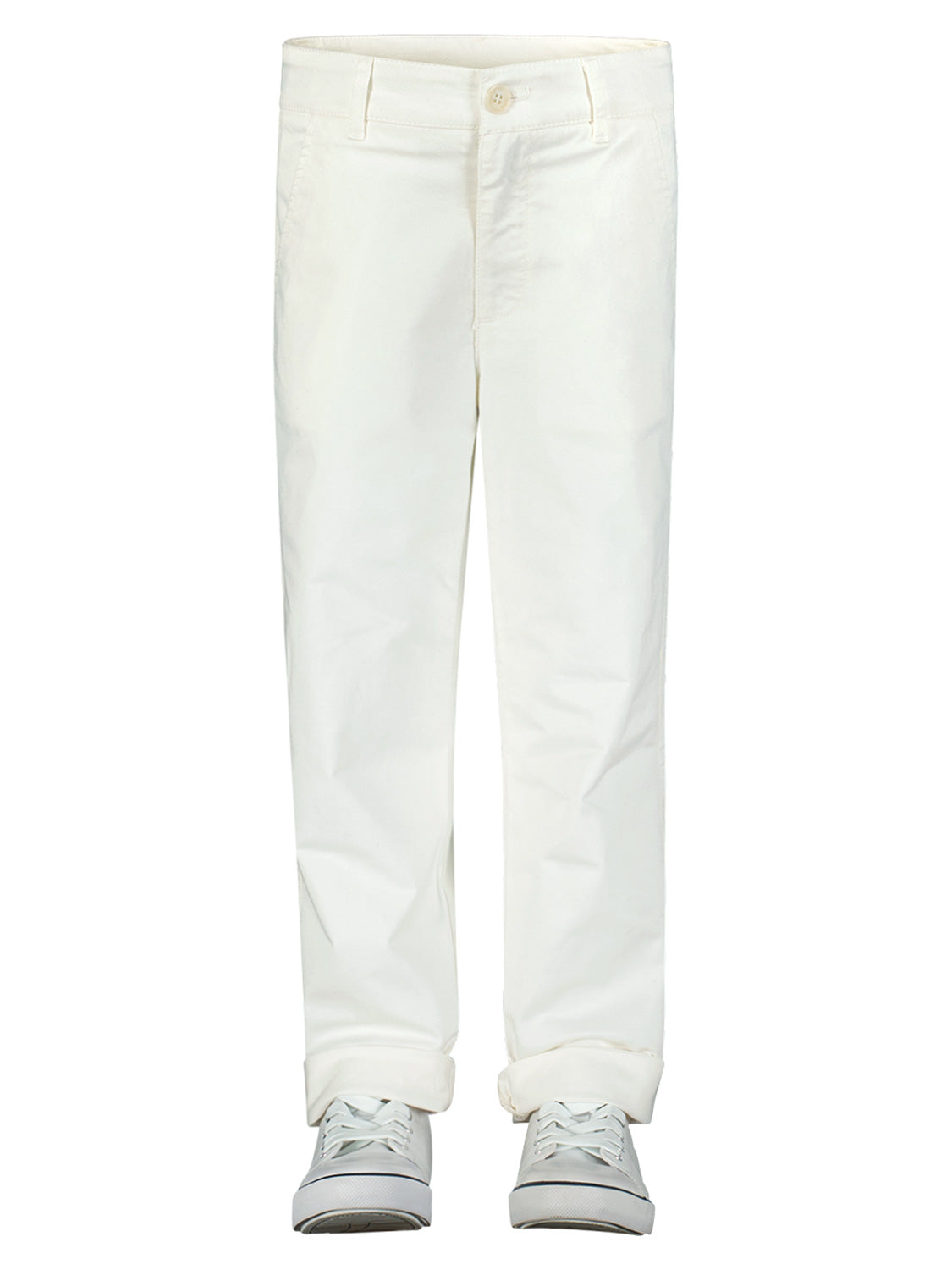 PLEASE - THE TROUSERS Kids Chinos White in White 1712066468-6904513112-4.jpg | NICKIS.com