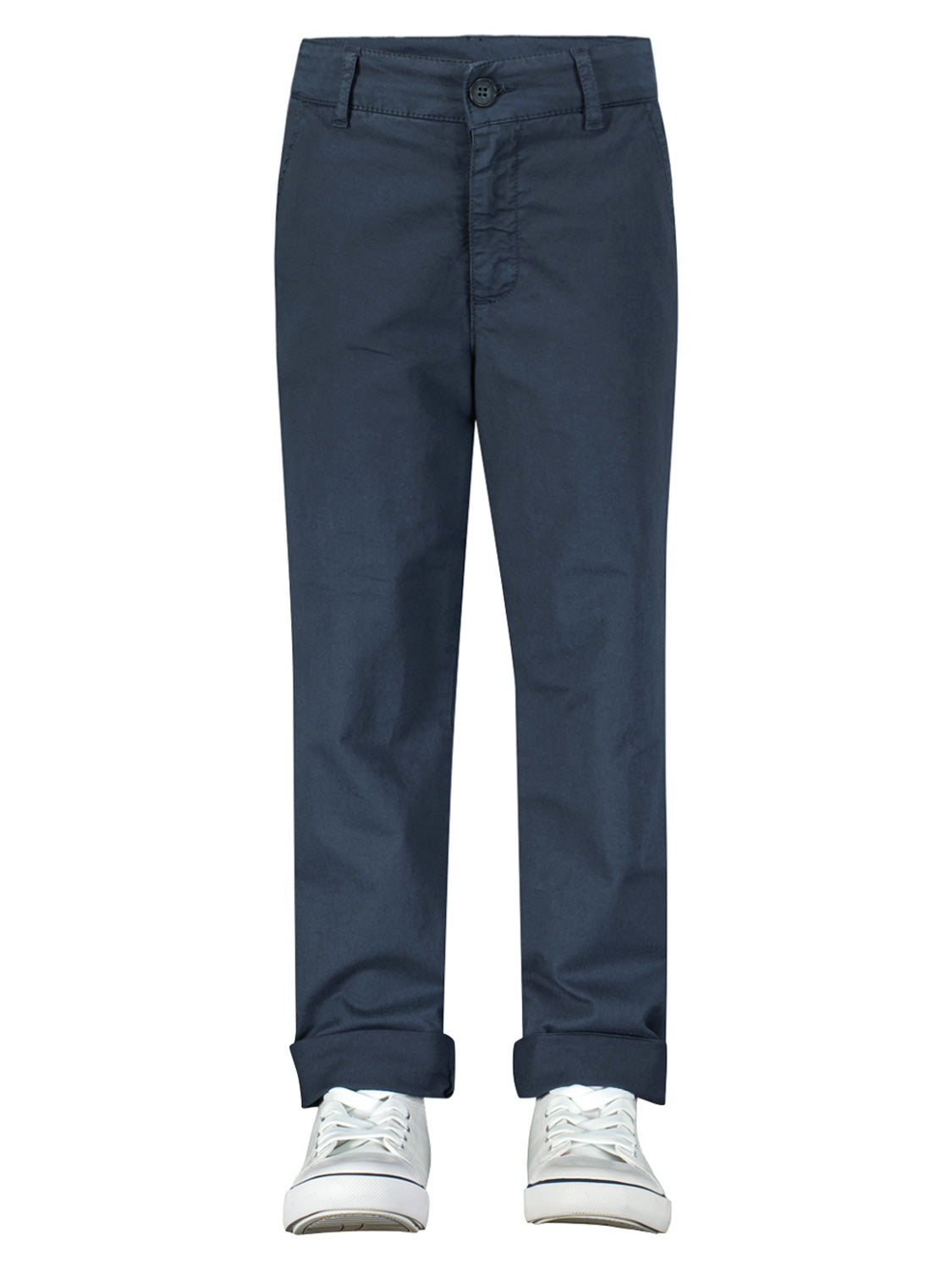 PLEASE - THE TROUSERS Kids Chinos Blue in Blue 1712066505-6909407012-4.jpg | NICKIS.com