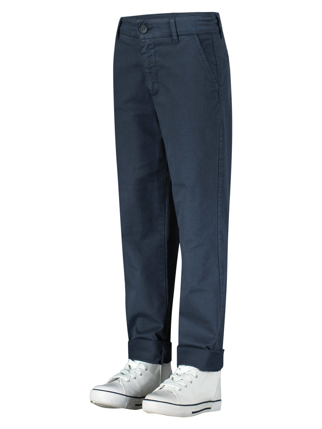 PLEASE - THE TROUSERS Kids Chinos Blue in Blue 1712066506-6909407012-5.jpg | NICKIS.com