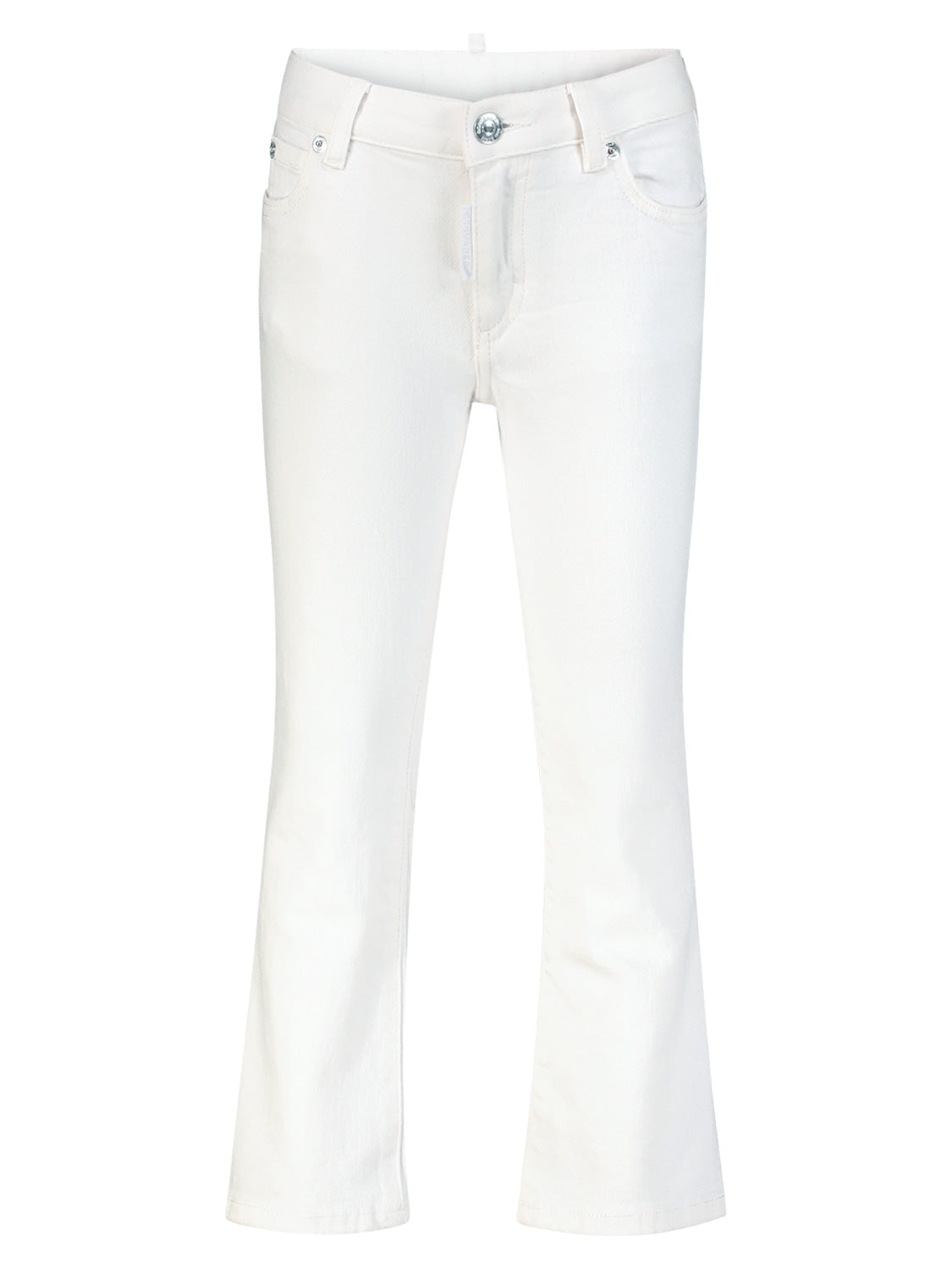 DSQUARED2 Kids jeans Bell Bottom-Eco White in White 1712069688-6900861972-1.jpg | NICKIS.com