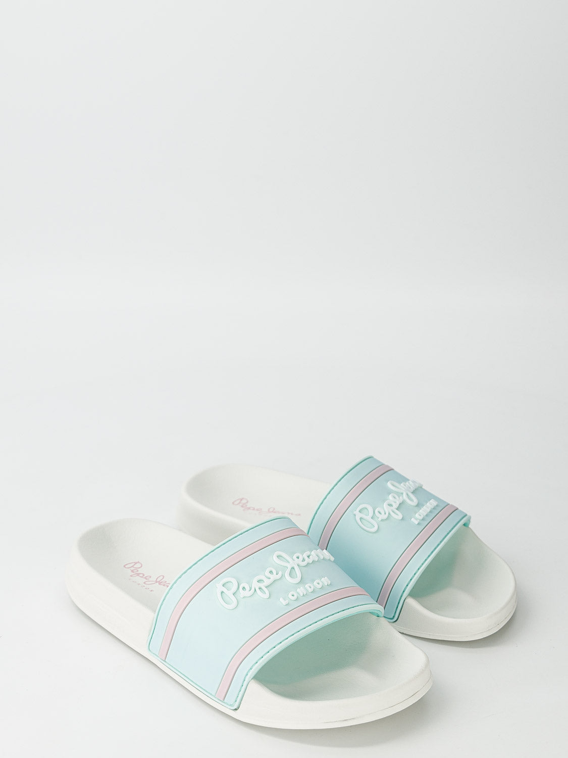 Pepe Jeans Kids Slides White in White 1712149685-6909876449-5.jpg | NICKIS.com