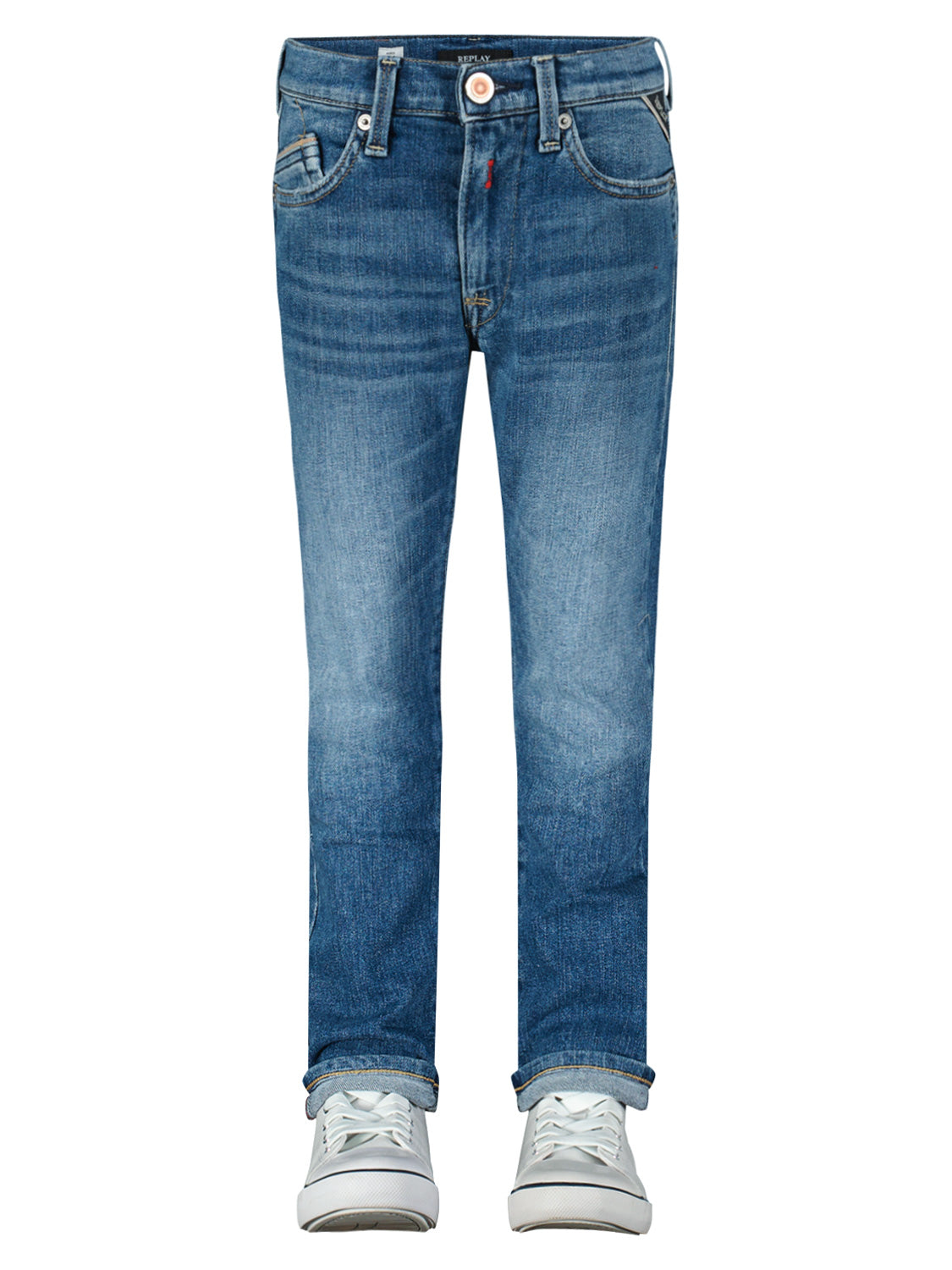 Replay & Sons Kids jeans Mini Waitom Blue in Blue 1712154525-6900000030-4.jpg | NICKIS.com