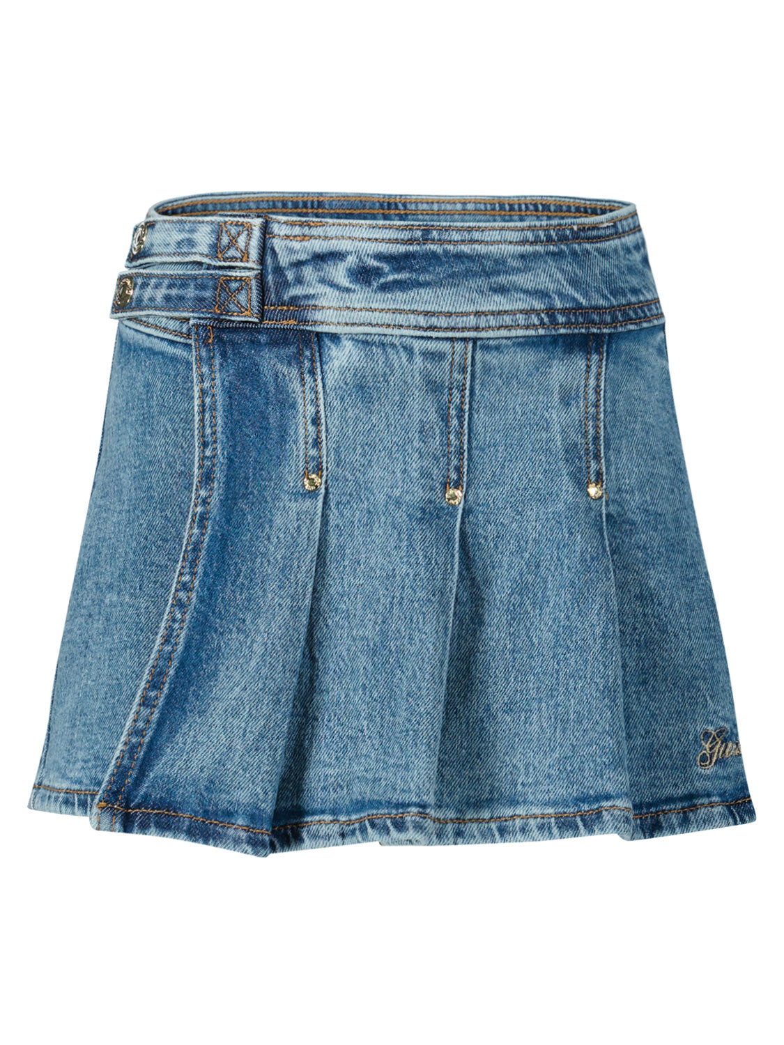 Guess Kids Skort Blue in Blue 1712763879-6906659703-1.jpg | NICKIS.com