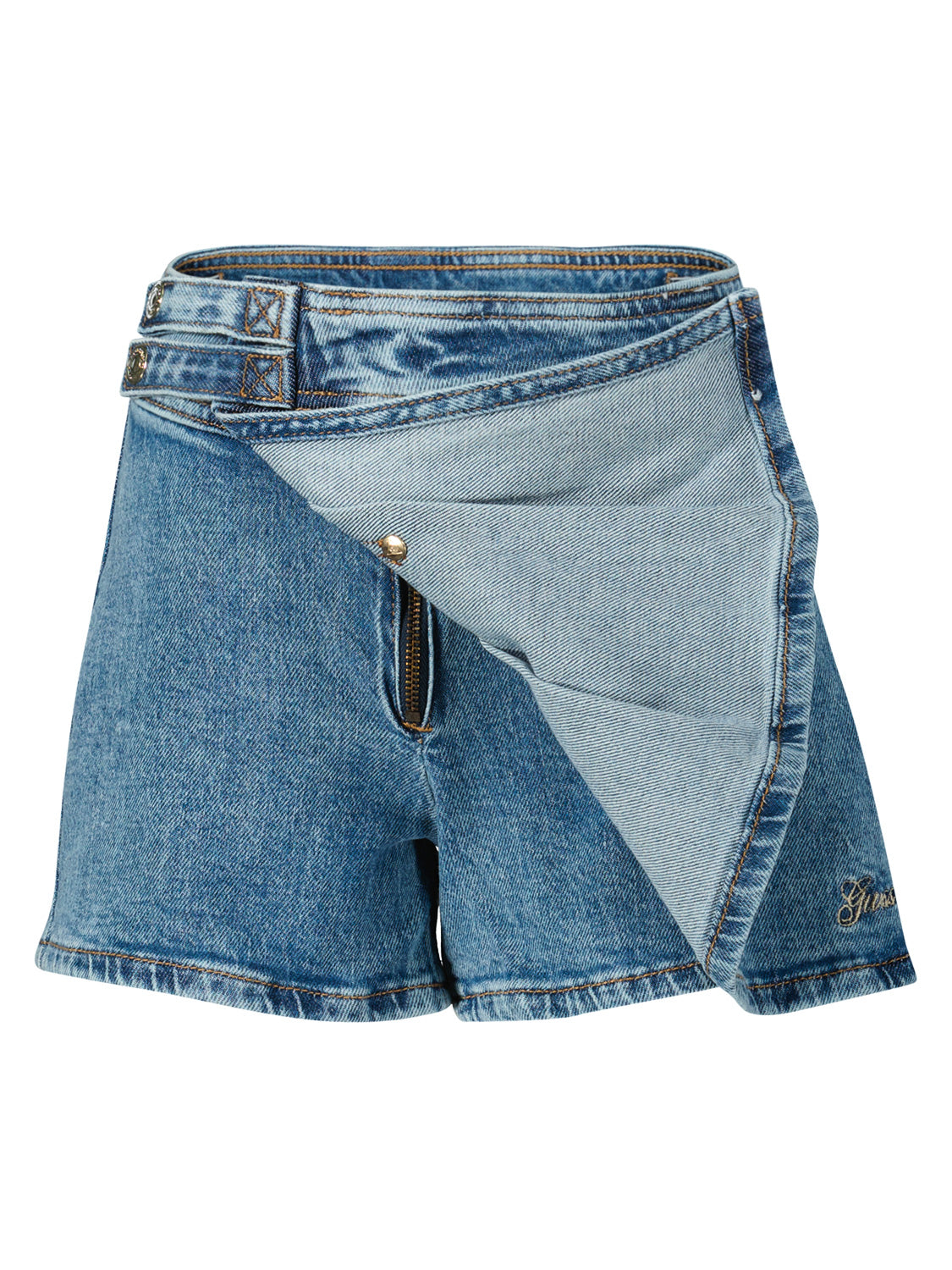 Guess Kids Skort Blue in Blue 1712763879-6906659703-4.jpg | NICKIS.com