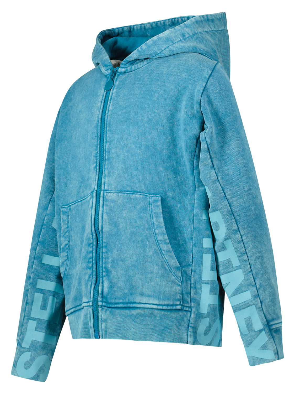 Stella McCartney Kids Kids Sweat Jacket Blue in Blue 1712838627-6906515347-4.jpg | NICKIS.com