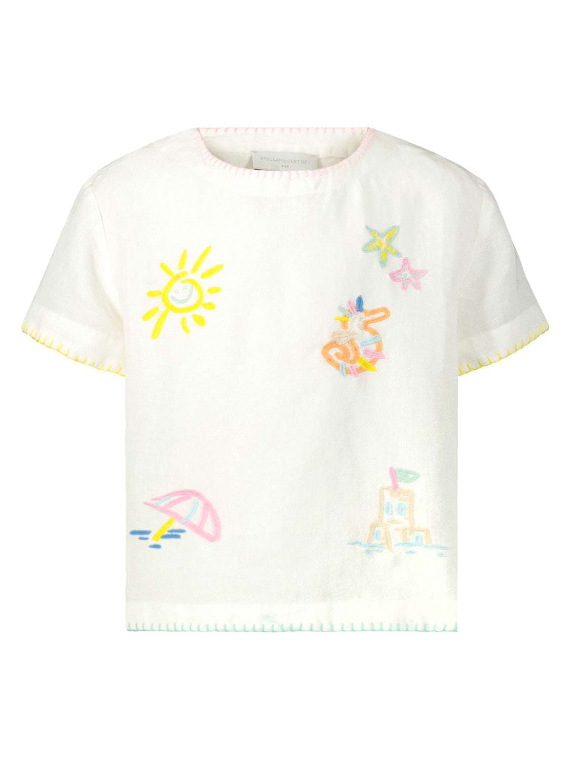 Stella McCartney Kids Kids blouse White in White 1712838642-6907944552-1.jpg | NICKIS.com