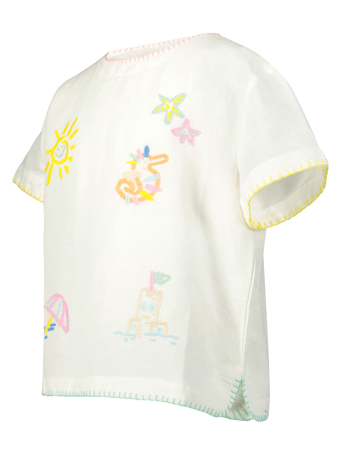 Stella McCartney Kids Kids blouse White in White 1712838644-6907944552-4.jpg | NICKIS.com