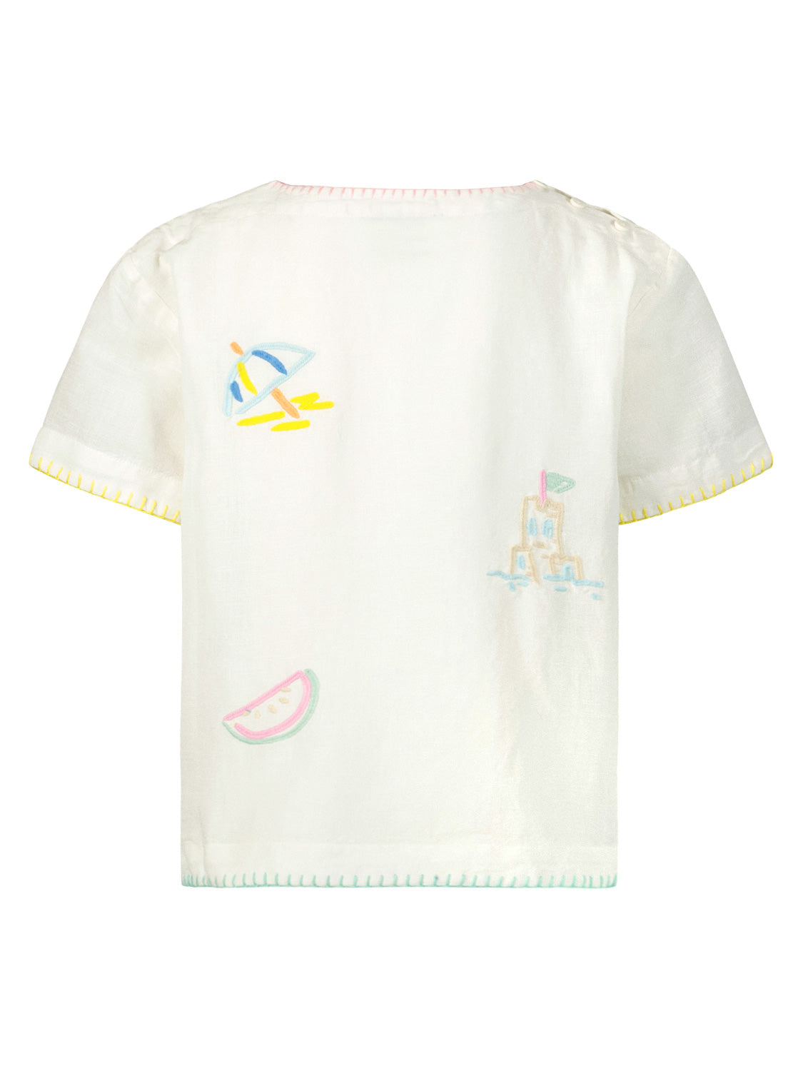 Stella McCartney Kids Kids blouse White in White 1712838645-6907944552-5.jpg | NICKIS.com