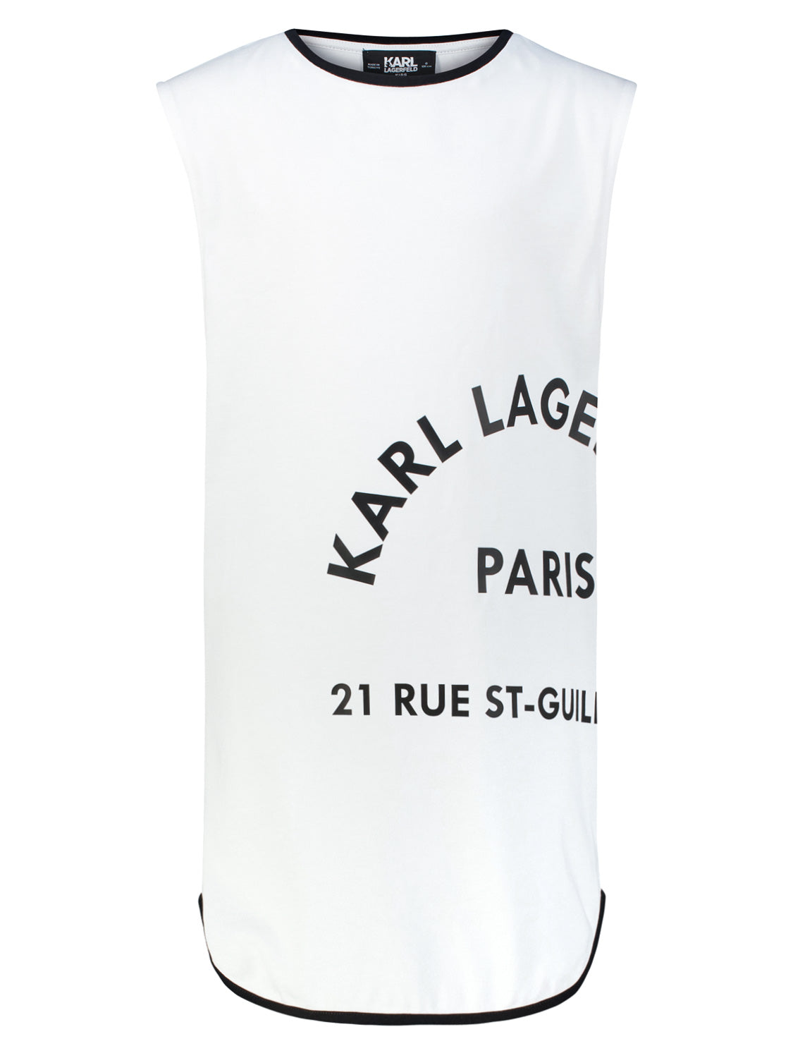 Karl Lagerfeld Kids dress White in White 1712843309-6900631630-1.jpg | NICKIS.com