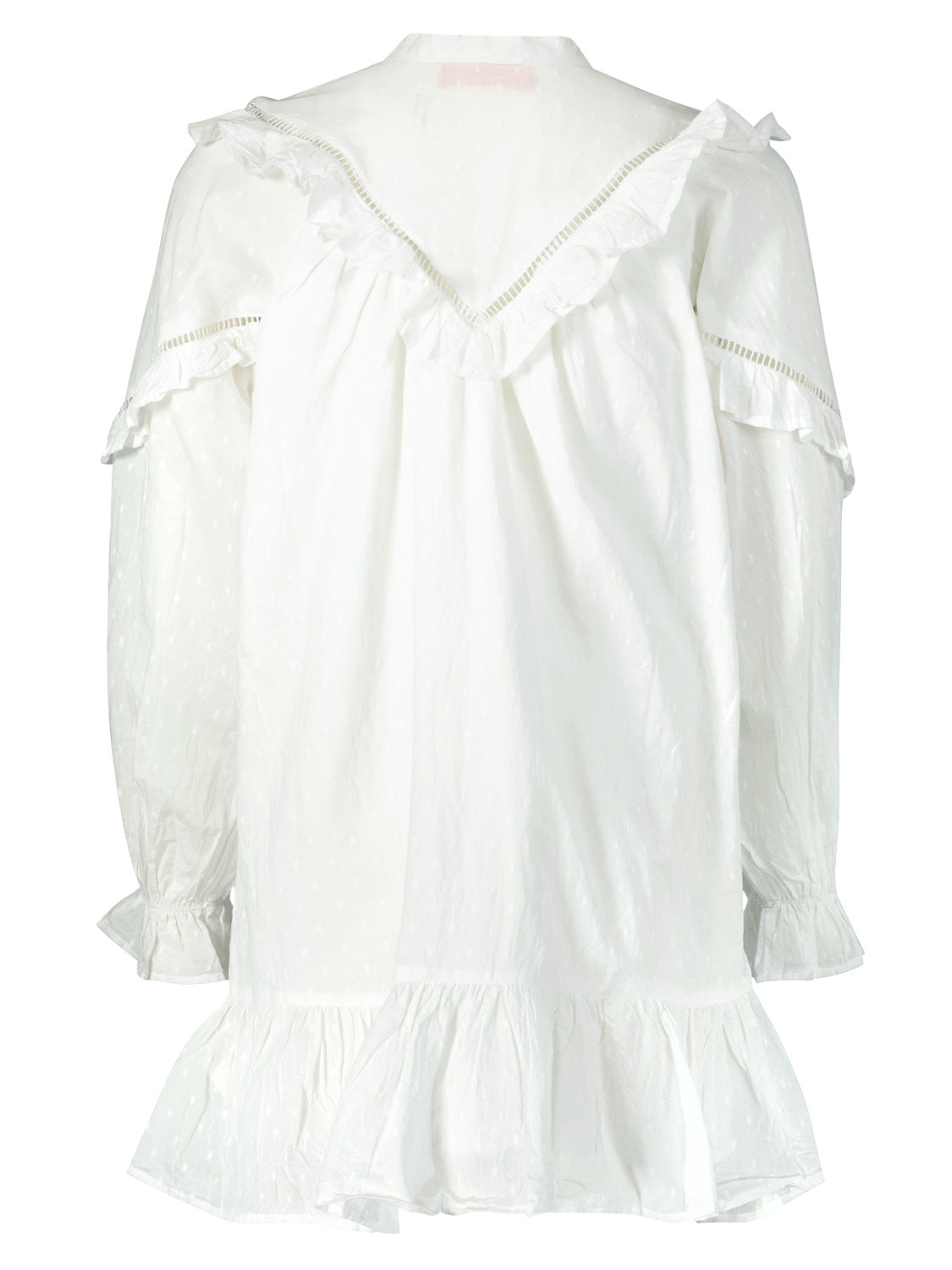 DESIGNERS, REMIX GIRLS Kids dress Velma White in White 1712928711-6901631327-4.jpg | NICKIS.com