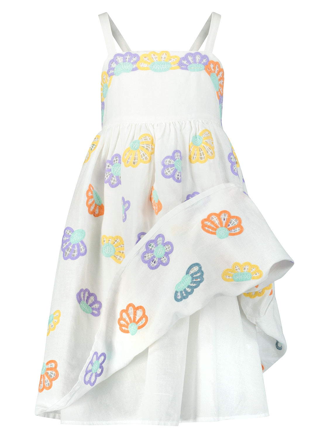 Stella McCartney Kids Kids dress White in White 1712928736-6904391718-4.jpg | NICKIS.com