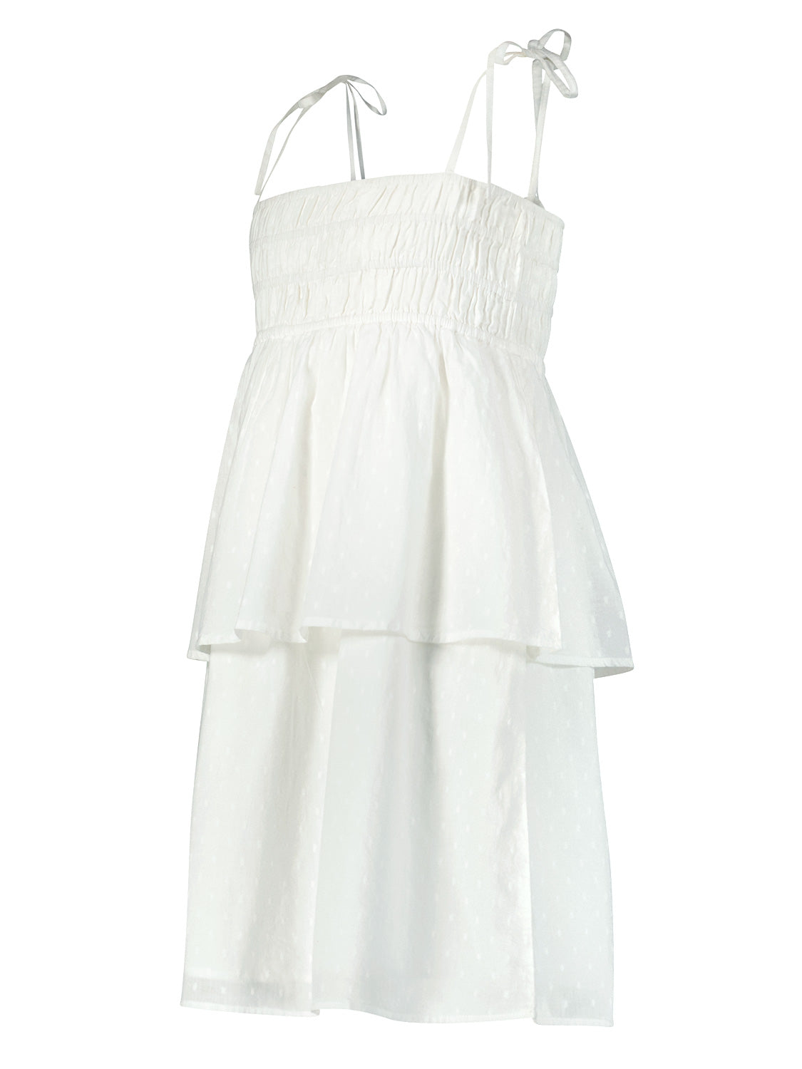 DESIGNERS, REMIX GIRLS Kids dress Velma White in White 1712928741-6905228627-4.jpg | NICKIS.com