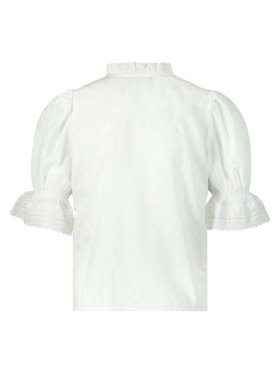 DESIGNERS, REMIX GIRLS Kids blouse Velma White in White 1712928764-6907545327-4.jpg | NICKIS.com