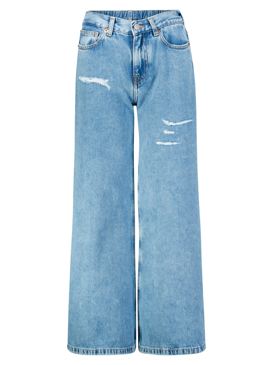 MM6 Maison Margiela Kids jeans Blue in Blue 1713175427-6907581062-1.jpg | NICKIS.com