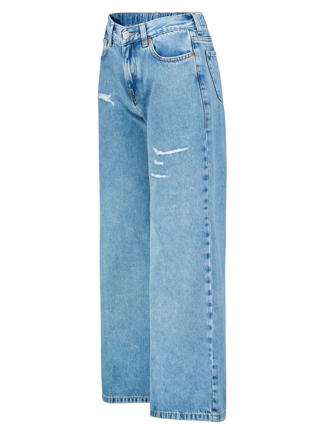 MM6 Maison Margiela Kids jeans Blue in Blue 1713175427-6907581062-4.jpg | NICKIS.com