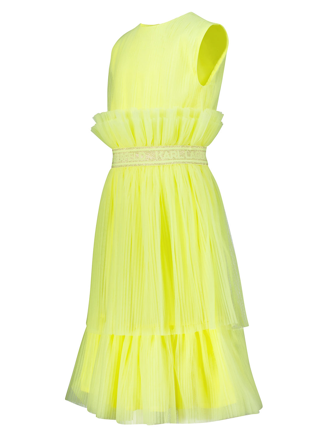 Karl Lagerfeld Kids dress Yellow in Yellow 1713175448-6909724485-4.jpg | NICKIS.com