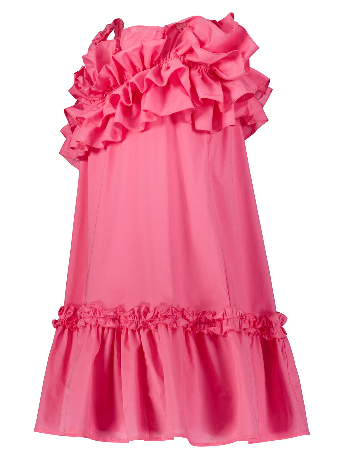 Monnalisa Kids dress Fuchsia in Fuchsia 1713185517-6903217296-5.jpg | NICKIS.com