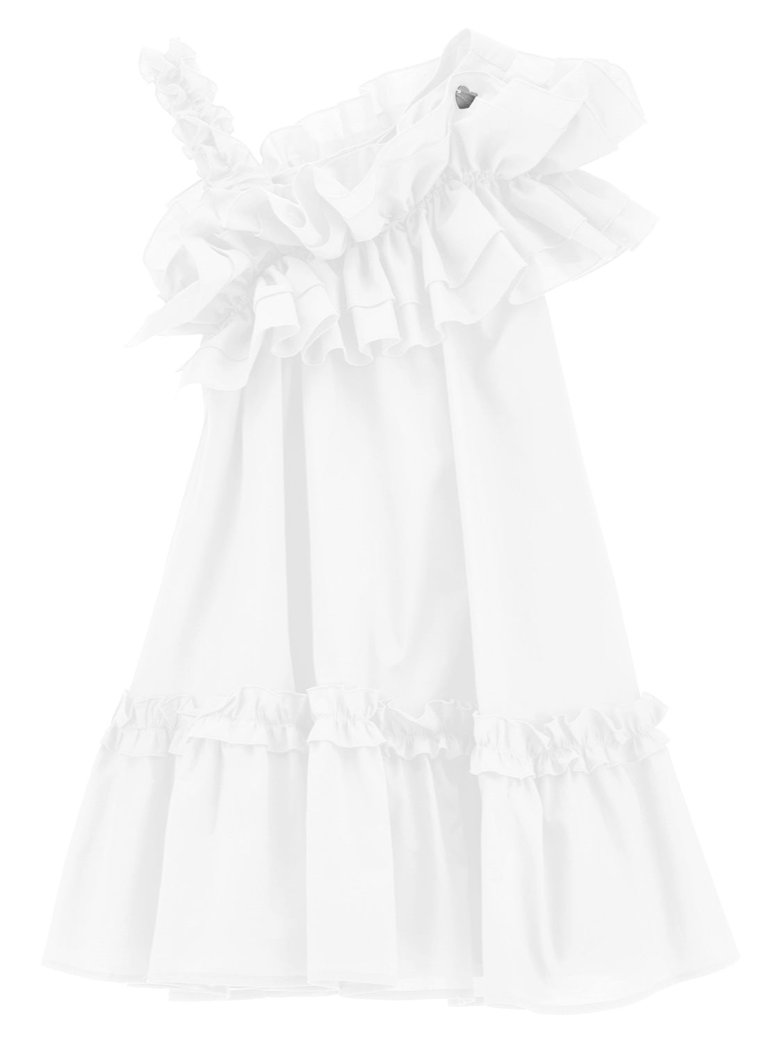 Monnalisa Kids dress White in White 1713256532-6909217296-1.jpg | NICKIS.com