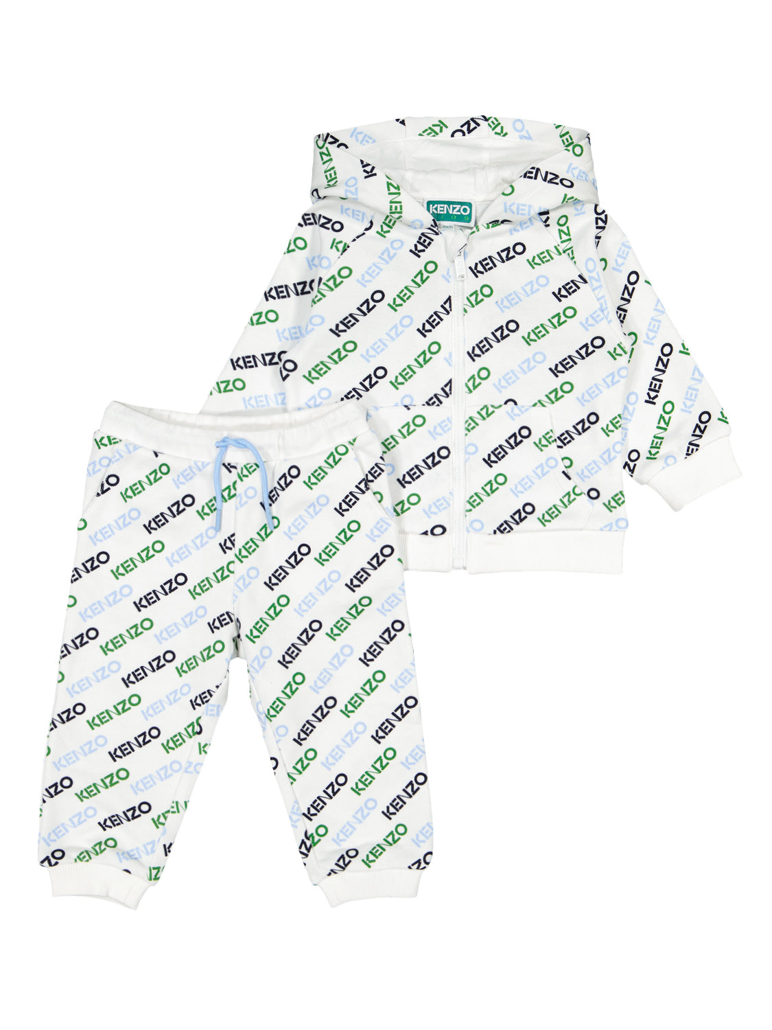 Kenzo Kids Kids Jogging Suit White in White 1713446357-6908526470-1.jpg | NICKIS.com