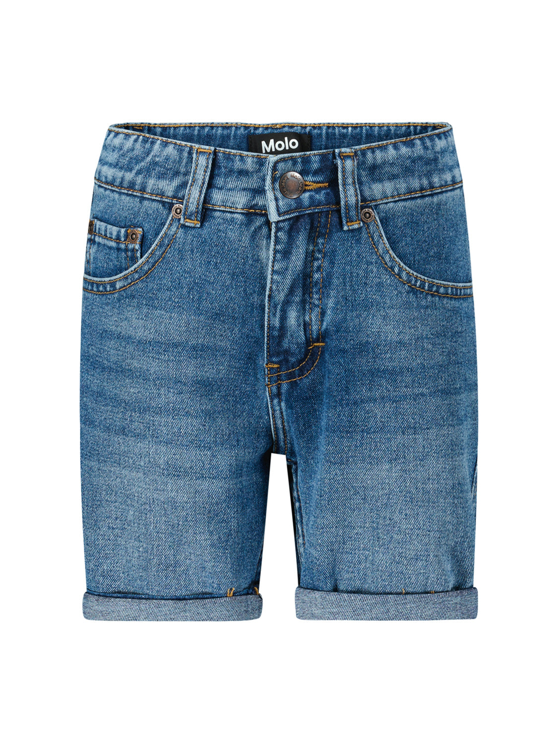 Molo Kids Shorts Avian Blue in Blue 1713787858-6906042620-4.jpg | NICKIS.com