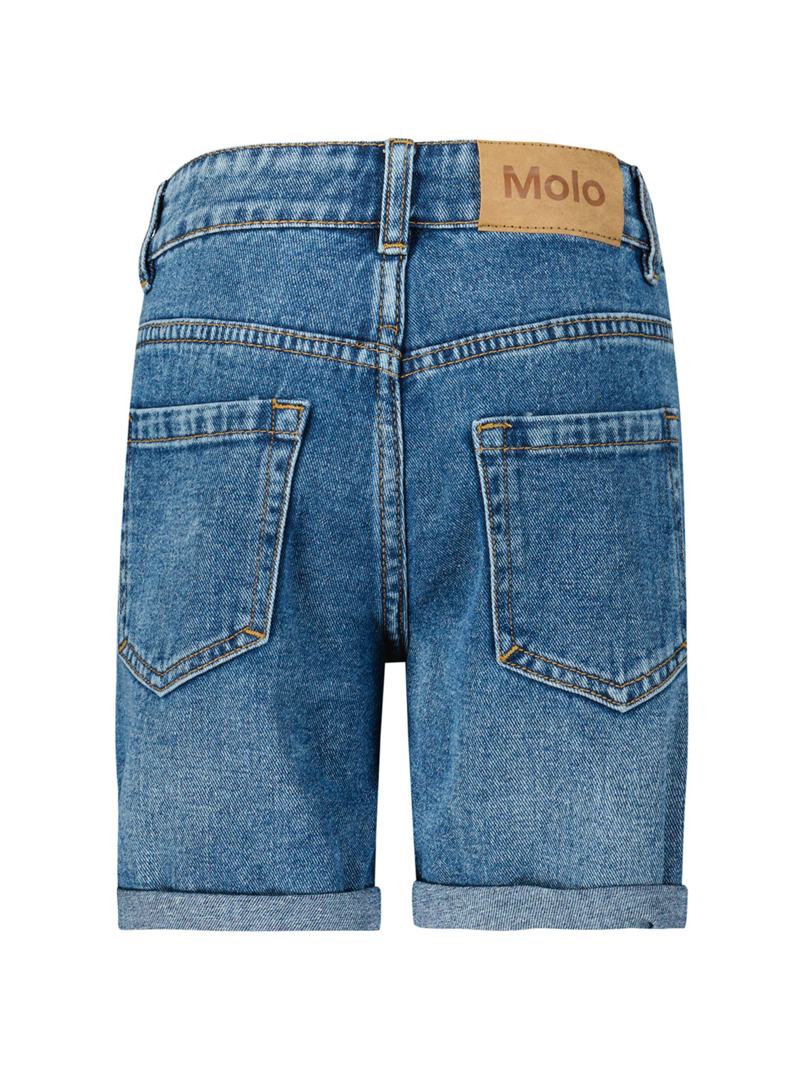 Molo Kids Shorts Avian Blue in Blue 1713787860-6906042620-6.jpg | NICKIS.com