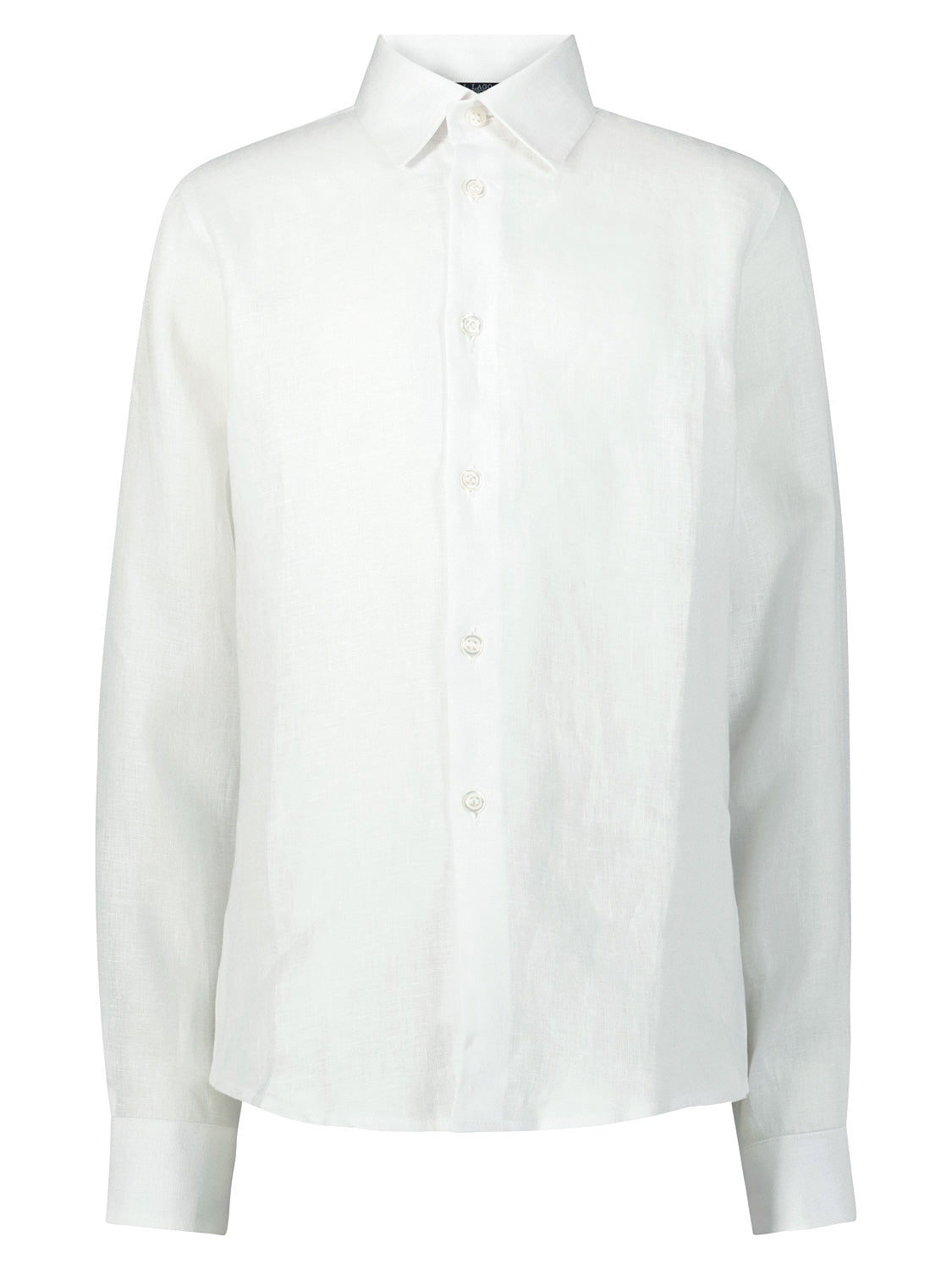 Dal Lago Kids shirt Linen Perth White in White 1713877108-3309641595-1.jpg | NICKIS.com