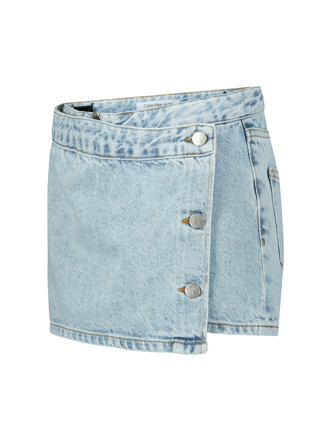 Calvin Klein Kids Shorts Powder Blue Denim  in  1714140955-6900357617-4.jpg | NICKIS.com