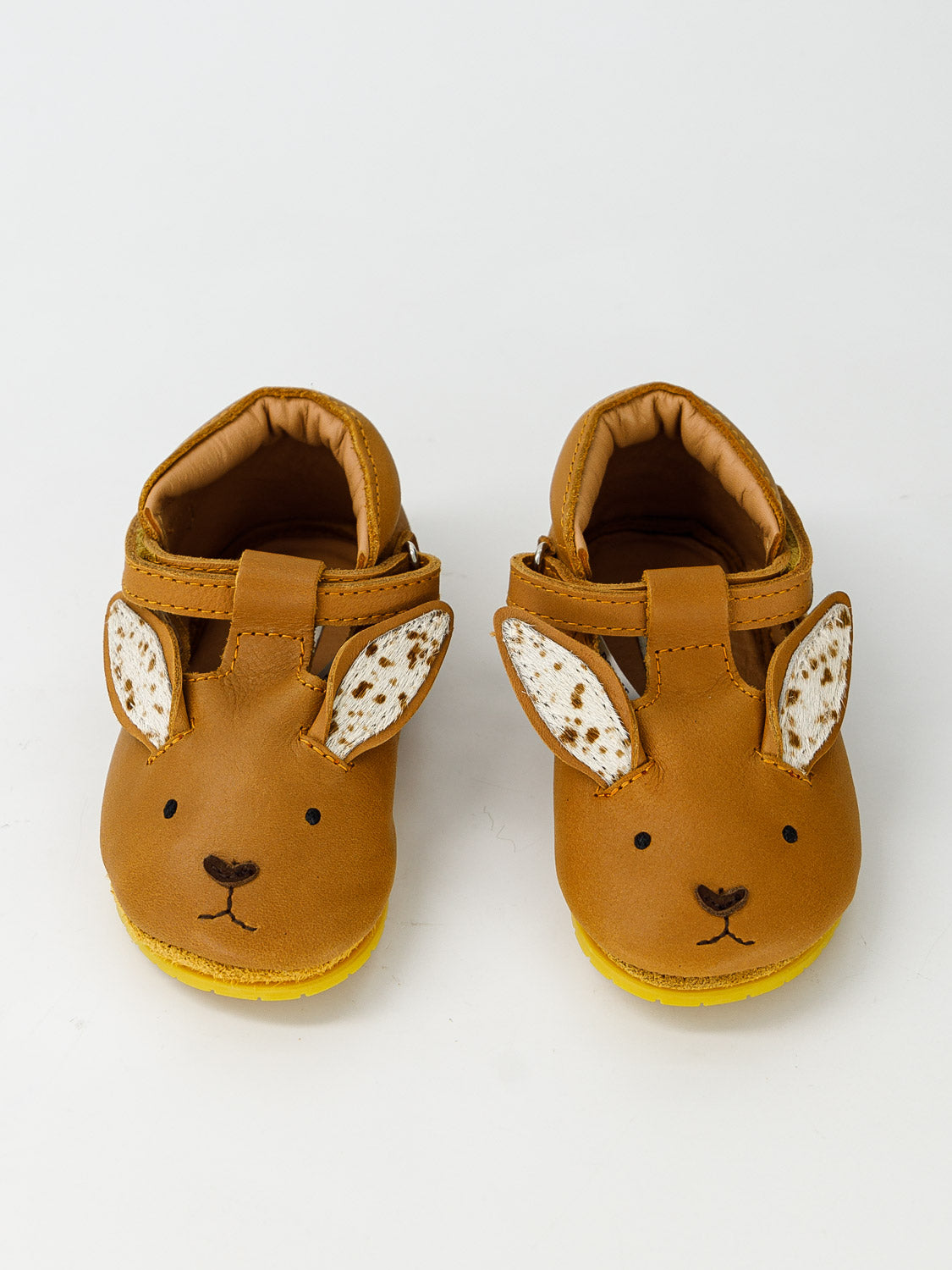 Donsje Amsterdam Kids Baby Shoes Spark Exclusive | Hare Camel in Camel 1715689709-6707215196-5.jpg | NICKIS.com