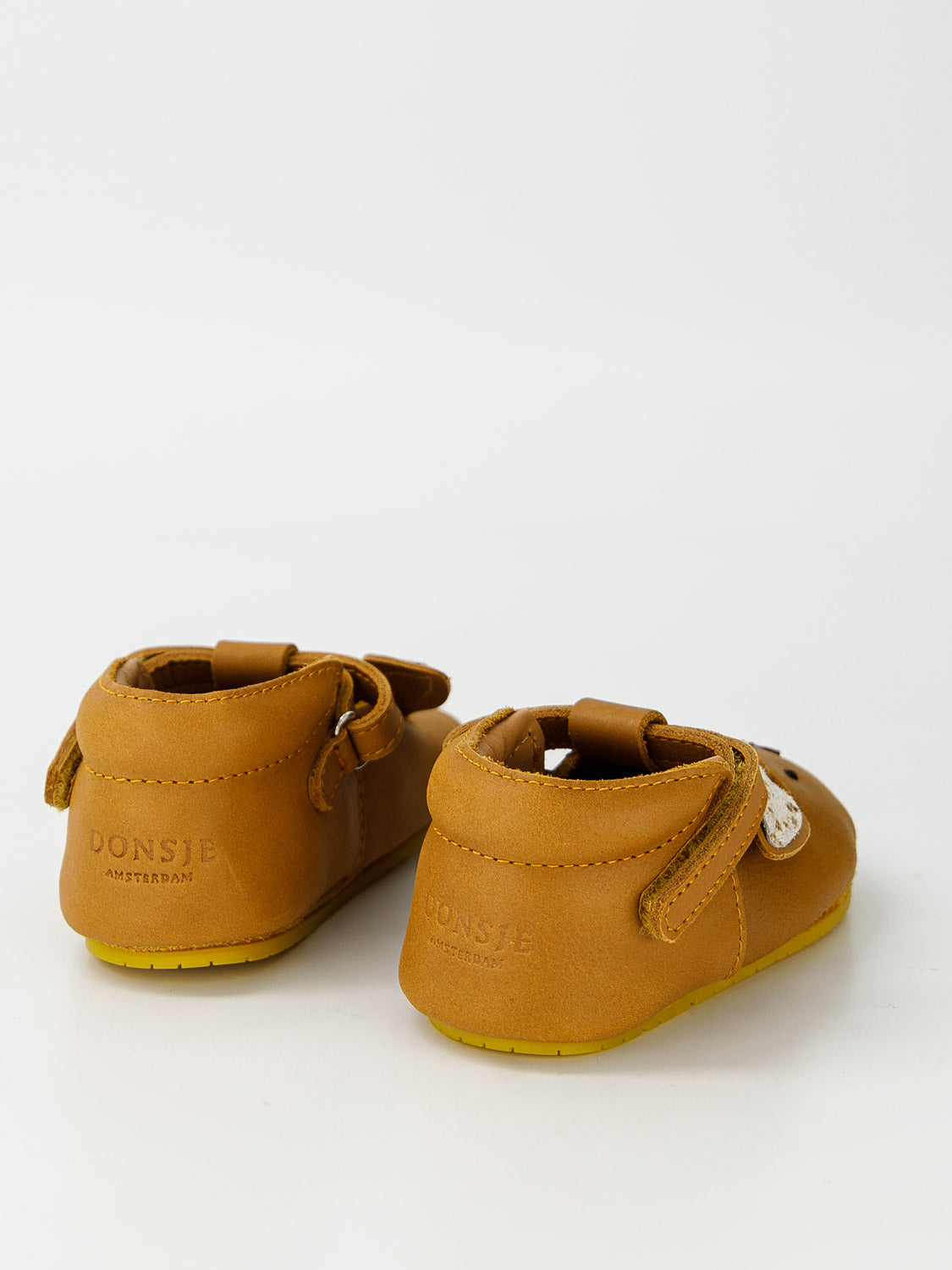 Donsje Amsterdam Kids Baby Shoes Spark Exclusive | Hare Camel in Camel 1715689711-6707215196-6.jpg | NICKIS.com