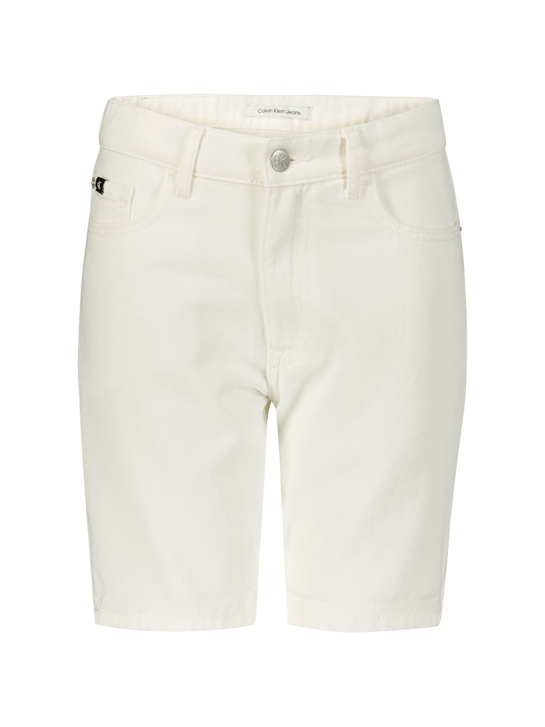 Calvin Klein Kids Shorts White Denim Regular White in White 1715869889-6909202817-1.jpg | NICKIS.com